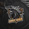 Unicorn horse vector mascot logo design with modern illustration concept style for badge, emblem and tshirt printing. angry