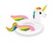 Unicorn inflatable float circle for swimming pool