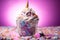 Unicorn Inspired Treat tasty dessert background