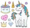 Unicorn and objects theme image 4