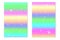 Unicorn rainbow background. Holographic sky in pastel color. Bright hologram mermaid pattern in princess colors.