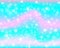 Unicorn rainbow background. Mermaid pattern in princess colors. Fantasy colorful backdrop with rainbow mesh