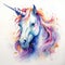 Unicorn. Unicorn watercolor illustration Magical Unicorn . Unicorn T-Shirt print