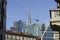 Unicredit tower from Paolo Sarpi street in Milan