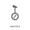 Unicycle icon from Circus collection.