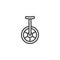 Unicycle line icon