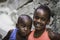 Unidentified children in Favela (slums) in Rio de Janeiro.