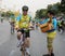 Unidentified cyclists on Bike for Dad event
