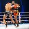 Unidentified fighters fighting in the ring at Superkombat World Grand Prix