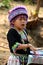 Unidentified little child from the Hmong tribe