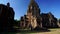 Unidentified people visit Prasat Khao Phanom Rung Historical park in Buriram, Thailand