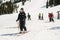 Unidentified teenage boy skiing on Whistler