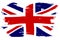 Union Jack British Flag With Grunge