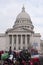 Union Labor Protest at Capital Building