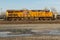 Union Pacific C45AH diesel power number 8182 parked