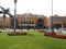 Union Palace and ornamental garden in Lima