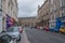 Union Street Up to St Mary`s Church in the City centre of Dundee Scotland