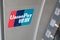 UnionPay International logo brand and sign text China of Chinese financial services
