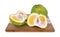 Uniq Fruit Whole Sliced Cutting Board