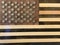 Unique American Flag Made of Wood and 12 Gauge Shotgun Shells