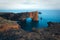 Unique basalt arch on Dyrholaey