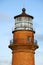Unique Brick Tower of Lighthouse on Martha`s Vineyard Island