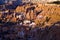 Unique and colorful hoodoo rock formations in the Bryce Canyon