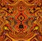 Unique colorful ornate fabric background