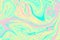Unique digital fluid art technique background in trendy pastel colors for spring or summer posters