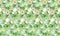 Unique Easter egg pattern background, with leaf and flower decor