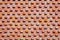 Unique extruded brick wall pattern background