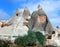 Unique geological formations in Cappadocia, Turkey