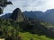 A unique and interesting view of the ancient Inca site of Machu