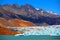 Unique lake Viedma in Argentine Patagonia