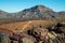 Unique landscape of Teide National Park and view of Teide Volcano peak. Tenerife Island