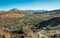 Unique landscape of Teide National Park and view of Teide Volcano peak. Tenerife Island