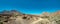 Unique landscape of Teide National Park and view of Teide Volcano peak. Tenerife Island