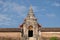 Unique Lanna architecture gate at Wat Phra That Lampang Luang in Lampang province