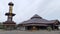 Unique mosque made up of wood in Malaysia