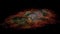 Unique Particle Recreation of the Crab Nebula