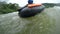 Unique Pov Of Whitewater Tubing Enthusiast