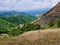 Unique rock formation Guri i Kamjes in Mokra highlands, Albania.