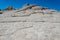 Unique sandstone formation in white pocket, vermilion cliffs national monument, arizona, USA