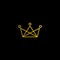 Unique Simple Modern Royal Crown Icon Logo Symbols