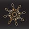 unique snowflake christmas vector design for brochure banner card sticker