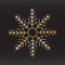 unique snowflake christmas vector design for brochure banner card sticker