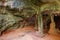 Unique stalactite cave