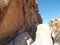 Unique stones in joshua trees natiional park