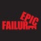 A unique, unusual and clever epic failure graphic