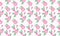 Unique valentine floral pattern Background, with beautiful leaf and floral design